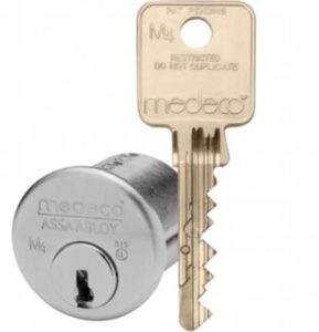 High Security Lock and Key Image of High Security Key & Lock