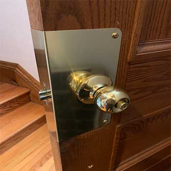New Lock Installed New Lock Installed